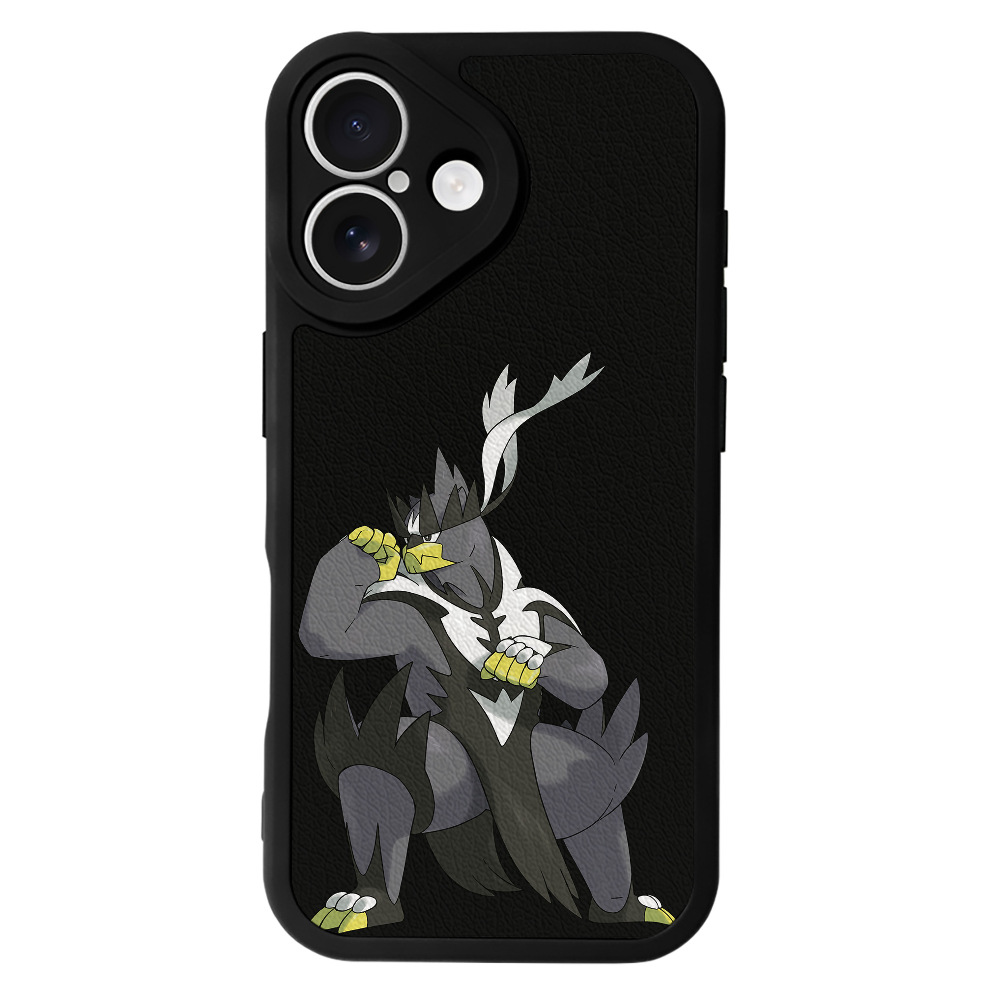 （画像用） ポケットモンスター Pokémon 【iPhone 16シリーズ対応】シリコンスマホケース（レザー調） 材質：シリコン